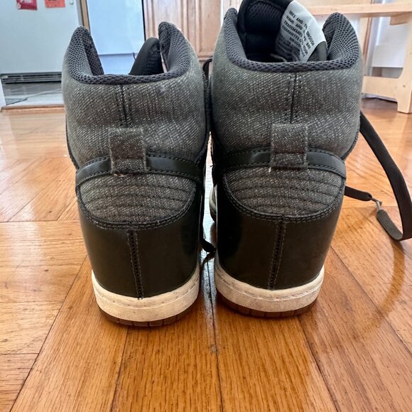 Nike Dunk Sky Hi Essential Green Wedges 8.5 - Picture 10 of 10